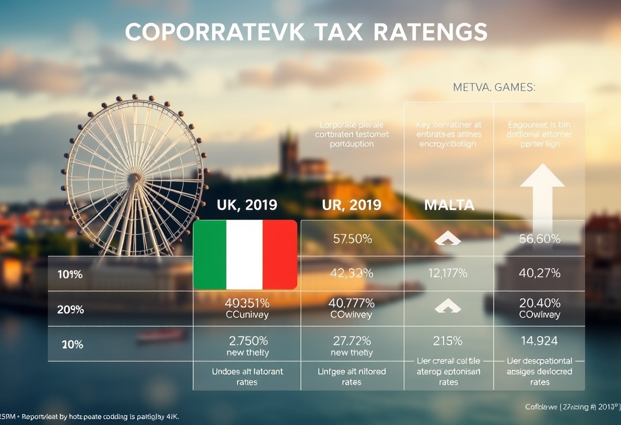 Großbritannien vs. Irland – Warum Malta bei den Körperschaftssteuersätzen für Unternehmen nicht mithalten kann