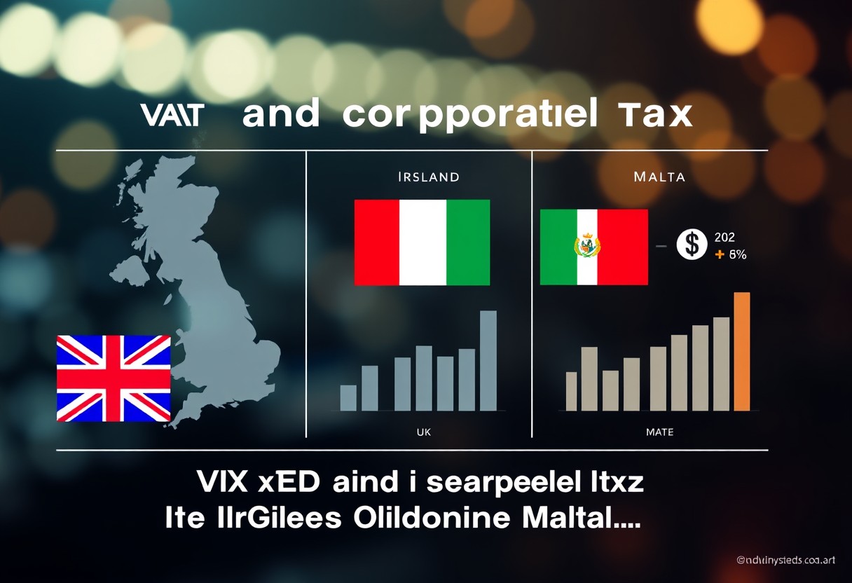 Mehrwertsteuer und Körperschaftssteuer für Unternehmen – Großbritannien und Irland übertreffen Malta