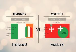 Unternehmensgründung in Irland vs. Malta – Der deutliche Kostenunterschied