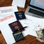 Foreign entrepreneur reviewing Wyoming LLC formation documents
